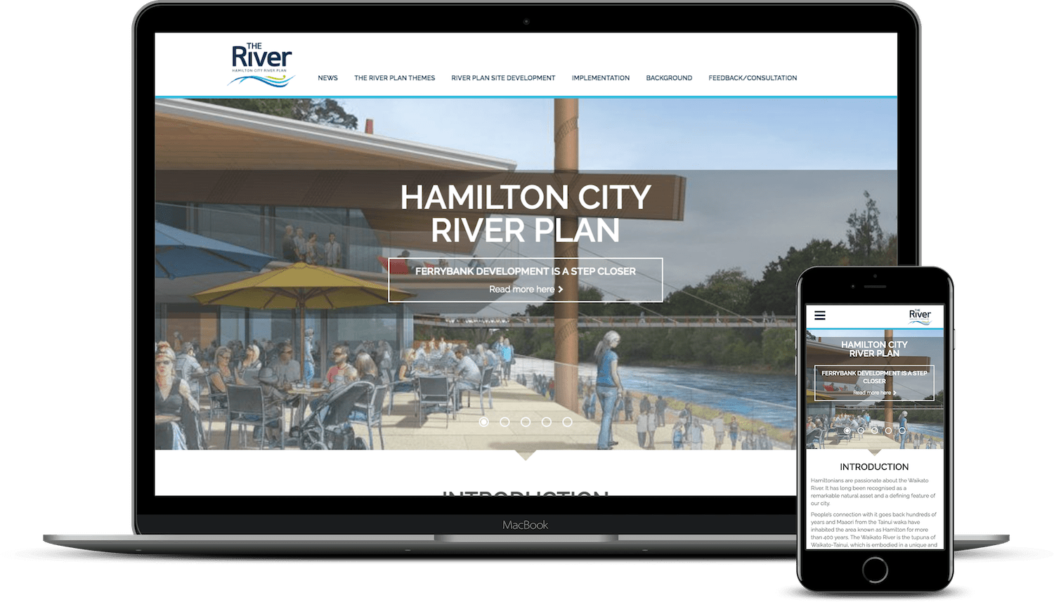 Hamilton city river plan 1